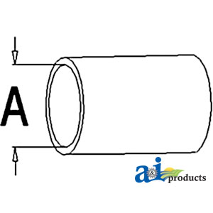 UW4485   Lower Hose---Replaces 104978A